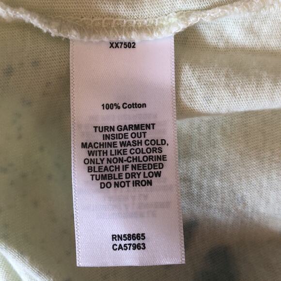 NEW Nordstrom Abound cotton pale green tie dye crop top size medium - Picture 7 of 9